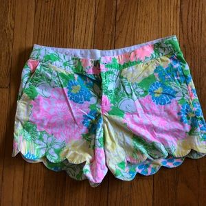 Lilly Pulitzer scalloped Shorts